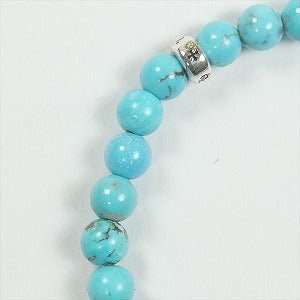 CHROME HEARTS クロム・ハーツ BRCLT BEAD DAGGER 6MM TURQUOISE ブレスレット ターコイズ Size 【L】 【新古品・未使用品】 20815829