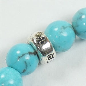 CHROME HEARTS クロム・ハーツ BRCLT BEAD DAGGER 6MM TURQUOISE ブレスレット ターコイズ Size 【L】 【新古品・未使用品】 20815829