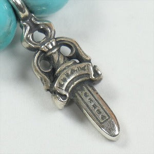 CHROME HEARTS クロム・ハーツ BRCLT BEAD DAGGER 6MM TURQUOISE ブレスレット ターコイズ Size 【L】 【新古品・未使用品】 20815829