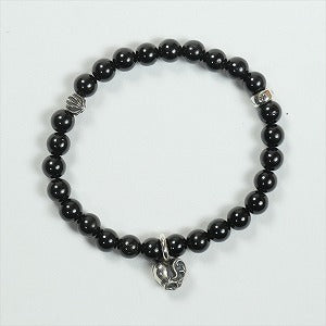 CHROME HEARTS クロム・ハーツ BRCLT BEAD HEART 6MM BLACK ブレスレット 黒 Size 【S】 【新古品・未使用品】 20815830