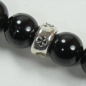 CHROME HEARTS クロム・ハーツ BRCLT BEAD HEART 6MM BLACK ブレスレット 黒 Size 【S】 【新古品・未使用品】 20815830