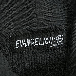 EVANGELION:95 エヴァンゲリオン キュウジュウゴ 0004 Parka BLACK パーカー 黒 Size 【XL】 【新古品・未使用品】 20815833