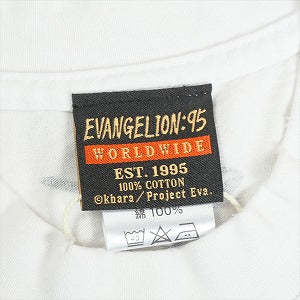 EVANGELION:95 エヴァンゲリオン キュウジュウゴ 0002 T-Shirt WHITE Tシャツ 白 Size 【L】 【新古品・未使用品】 20815835