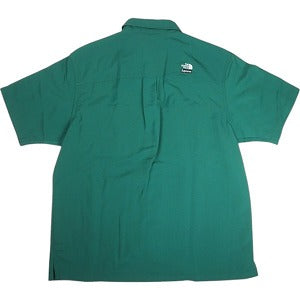 SUPREME シュプリーム ×The North Face 22SS Trekking S/S Shirt Dark Green 半袖シャツ 緑 Size 【M】 【新古品・未使用品】 20815937