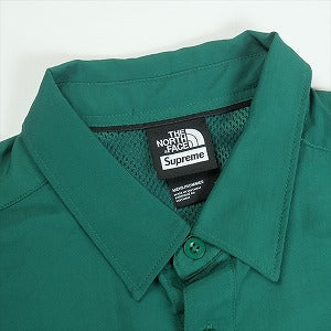 SUPREME シュプリーム ×The North Face 22SS Trekking S/S Shirt Dark Green 半袖シャツ 緑 Size 【M】 【新古品・未使用品】 20815937