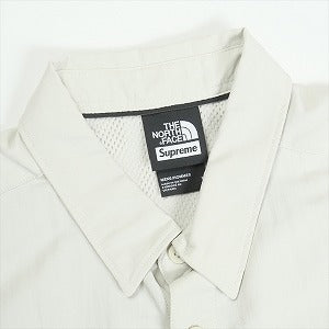 SUPREME シュプリーム ×The North Face 22SS Trekking S/S Shirt Stone 半袖シャツ クリーム Size 【M】 【新古品・未使用品】 20815938