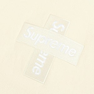 SUPREME シュプリーム 20AW Cross Box Logo Hooded Sweatshirt Natural ボックスロゴパーカー クリーム Size 【M】 【新古品・未使用品】 20815968