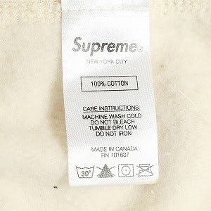 SUPREME シュプリーム 20AW Cross Box Logo Hooded Sweatshirt Natural ボックスロゴパーカー クリーム Size 【M】 【新古品・未使用品】 20815968