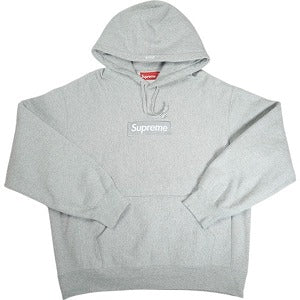 SUPREME シュプリーム 24AW Box Logo Hooded Sweatshirt Heather Grey ボックスロゴパーカー 灰 Size 【M】 【中古品-良い】 20815997