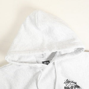 STUSSY ステューシー 24AW TOUGH GEAR INTERNATIONAL HOODIE Ash Heather パーカー 灰 Size 【L】 【新古品・未使用品】 20816002