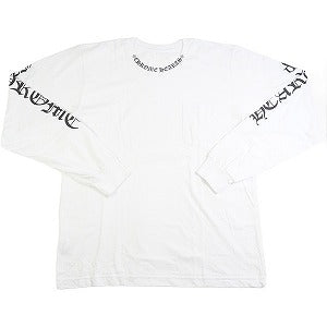 CHROME HEARTS クロム・ハーツ NECK LOGO LS POCKET TEE WHITE ロンT 白 Size 【M】 【新古品・未使用品】 20816022