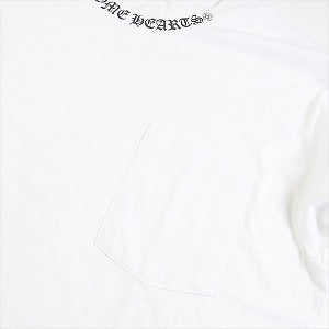 CHROME HEARTS クロム・ハーツ NECK LOGO LS POCKET TEE WHITE ロンT 白 Size 【M】 【新古品・未使用品】 20816022