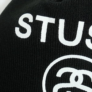 STUSSY ステューシー 25SS SKULLCAP NUMBER 4 BLACK ビーニー 黒 Size 【フリー】 【新古品・未使用品】 20816025