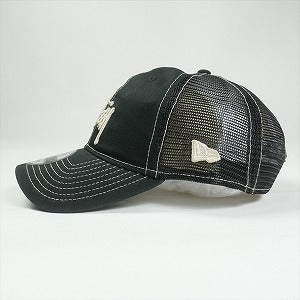 STUSSY ステューシー ×NEW ERA 9TWENTY 25SS WASHED BASIC TRUCKER メッシュキャップ 黒 Size 【フリー】 【新古品・未使用品】 20816028