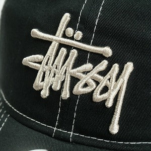 STUSSY ステューシー ×NEW ERA 9TWENTY 25SS WASHED BASIC TRUCKER メッシュキャップ 黒 Size 【フリー】 【新古品・未使用品】 20816028