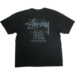 STUSSY ステューシー 25SS CLASSIC GEAR TEE PIGMENT DYED BLACK Tシャツ 黒 Size 【S】 【新古品・未使用品】 20816031