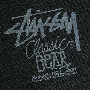 STUSSY ステューシー 25SS CLASSIC GEAR TEE PIGMENT DYED BLACK Tシャツ 黒 Size 【S】 【新古品・未使用品】 20816031