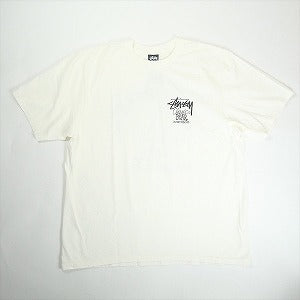 STUSSY ステューシー 25SS CLASSIC GEAR TEE PIGMENT DYED NATURAL Tシャツ 白 Size 【S】 【新古品・未使用品】 20816035