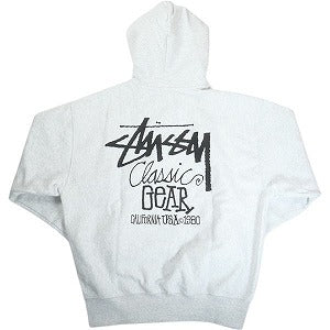 STUSSY ステューシー 25SS CLASSIC GEAR HOODIE ASH HEATHER パーカー 灰 Size 【S】 【新古品・未使用品】 20816039