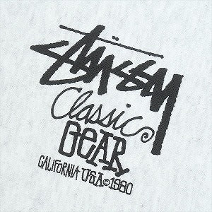 STUSSY ステューシー 25SS CLASSIC GEAR HOODIE ASH HEATHER パーカー 灰 Size 【M】 【新古品・未使用品】 20816040