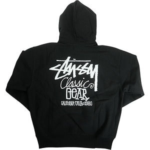 STUSSY ステューシー 25SS CLASSIC GEAR HOODIE BLACK パーカー 黒 Size 【S】 【新古品・未使用品】 20816043