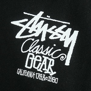 STUSSY ステューシー 25SS CLASSIC GEAR HOODIE BLACK パーカー 黒 Size 【S】 【新古品・未使用品】 20816043