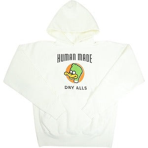 HUMAN MADE ヒューマンメイド 25SS HEAVYWEIGHT HOODIE WHITE HM29CS017 パーカー 白 Size 【L】 【新古品・未使用品】 20816052