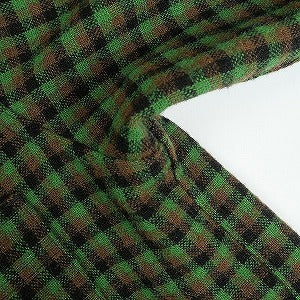 At Last ＆ Co アットラスト/BUTCHER PRODUCTS ブッチャープロダクツ WOOL SHIRT CHINSTRAP 長袖シャツ 緑 Size 【15.5】 【中古品-良い】 20816053