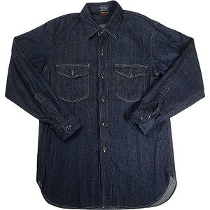 At Last ＆ Co アットラスト/BUTCHER PRODUCTS ブッチャープロダクツ DENIM WORK SHIRT 長袖シャツ インディゴ Size 【15.5】 【中古品-良い】 20816054