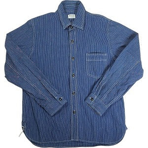 At Last ＆ Co アットラスト/BUTCHER PRODUCTS ブッチャープロダクツ WABASH SHIRT 長袖シャツ インディゴ Size 【15】 【中古品-良い】 20816055