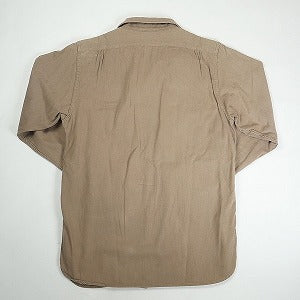 At Last ＆ Co アットラスト/BUTCHER PRODUCTS ブッチャープロダクツ WORK SHIRT 長袖シャツ 茶 Size 【15】 【中古品-良い】 20816057