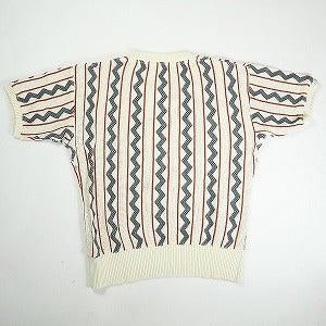 At Last ＆ Co アットラスト/BUTCHER PRODUCTS ブッチャープロダクツ PATTERN KNIT S-S 半袖ニット マルチ Size 【38】 【中古品-良い】 20816059