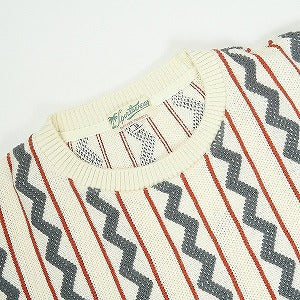 At Last ＆ Co アットラスト/BUTCHER PRODUCTS ブッチャープロダクツ PATTERN KNIT S-S 半袖ニット マルチ Size 【38】 【中古品-良い】 20816059