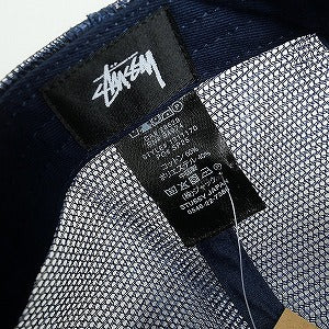 STUSSY ステューシー 25SS TRUCKER S CROWN SNAPBACK Navy キャップ 紺 Size 【フリー】 【新古品・未使用品】 20816068