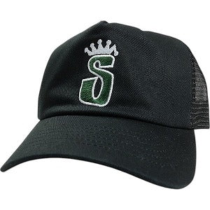 STUSSY ステューシー 25SS TRUCKER S CROWN SNAPBACK Shadow Black キャップ 黒 Size 【フリー】 【新古品・未使用品】 20816069