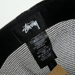 STUSSY ステューシー 25SS TRUCKER S CROWN SNAPBACK Shadow Black キャップ 黒 Size 【フリー】 【新古品・未使用品】 20816069