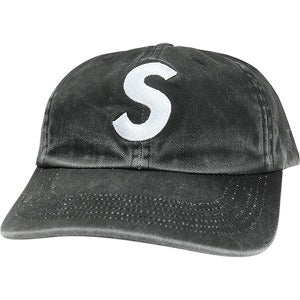 SUPREME シュプリーム 25SS Pigment Coated S Logo 6-Panel Black キャップ 黒 Size 【フリー】 【新古品・未使用品】 20816087