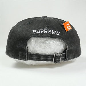 SUPREME シュプリーム 25SS Pigment Coated S Logo 6-Panel Black キャップ 黒 Size 【フリー】 【新古品・未使用品】 20816087