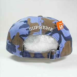 SUPREME シュプリーム 25SS Pigment Coated S Logo 6-Panel Blue Camo キャップ 青 Size 【フリー】 【新古品・未使用品】 20816089