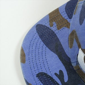 SUPREME シュプリーム 25SS Pigment Coated S Logo 6-Panel Blue Camo キャップ 青 Size 【フリー】 【新古品・未使用品】 20816089