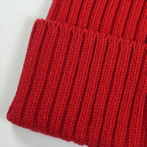 SUPREME シュプリーム 25SS Overdyed Beanie Red ビーニー 赤 Size 【フリー】 【新古品・未使用品】 20816091