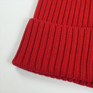 SUPREME シュプリーム 25SS Overdyed Beanie Red ビーニー 赤 Size 【フリー】 【新古品・未使用品】 20816091