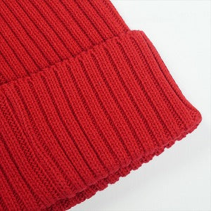 SUPREME シュプリーム 25SS Overdyed Beanie Red ビーニー 赤 Size 【フリー】 【新古品・未使用品】 20816091