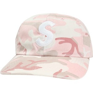 SUPREME シュプリーム 25SS Pigment Coated S Logo 6-Panel Pink Camo キャップ ピンク Size 【フリー】 【新古品・未使用品】 20816094