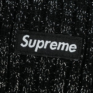 SUPREME シュプリーム 25SS Overdyed Beanie Metallic Black ビーニー 黒 Size 【フリー】 【新古品・未使用品】 20816096