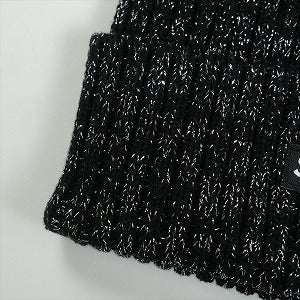 SUPREME シュプリーム 25SS Overdyed Beanie Metallic Black ビーニー 黒 Size 【フリー】 【新古品・未使用品】 20816096