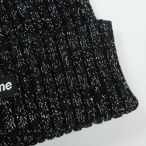 SUPREME シュプリーム 25SS Overdyed Beanie Metallic Black ビーニー 黒 Size 【フリー】 【新古品・未使用品】 20816096