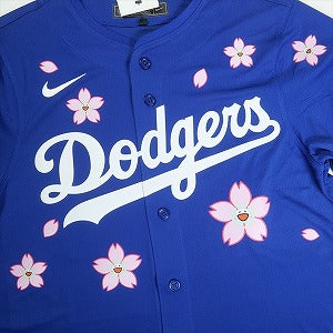 村上隆 ムラカミタカシ ×MLB World Tour Tokyo Series 2025 Dodgers Tokyo Away Jersey ユニフォーム 青 Size 【L】 【新古品・未使用品】 20816117