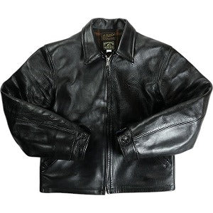 At Last ＆ Co アットラスト/BUTCHER PRODUCTS ブッチャープロダクツ LOT701 LEATHER SPORTS JKT レザージャケット 黒 Size 【38】 【中古品-良い】 20816178