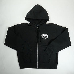 STUSSY ステューシー ×DOVER STREET MARKET 23AW STOCK DSM GINZA ZIP HOODIE BLACK ジップパーカー 黒 Size 【M】 【新古品・未使用品】 20816216